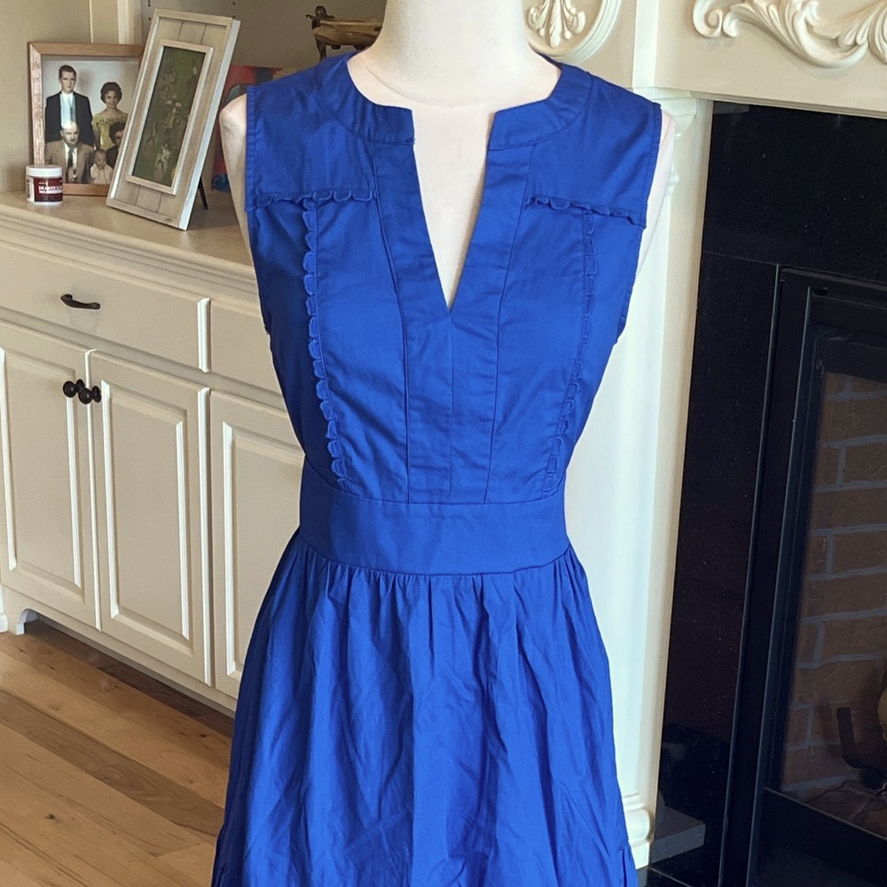 Flying Tomato Mystic Mirage Woven Midi Dress Blue New - Picture 4 of 13